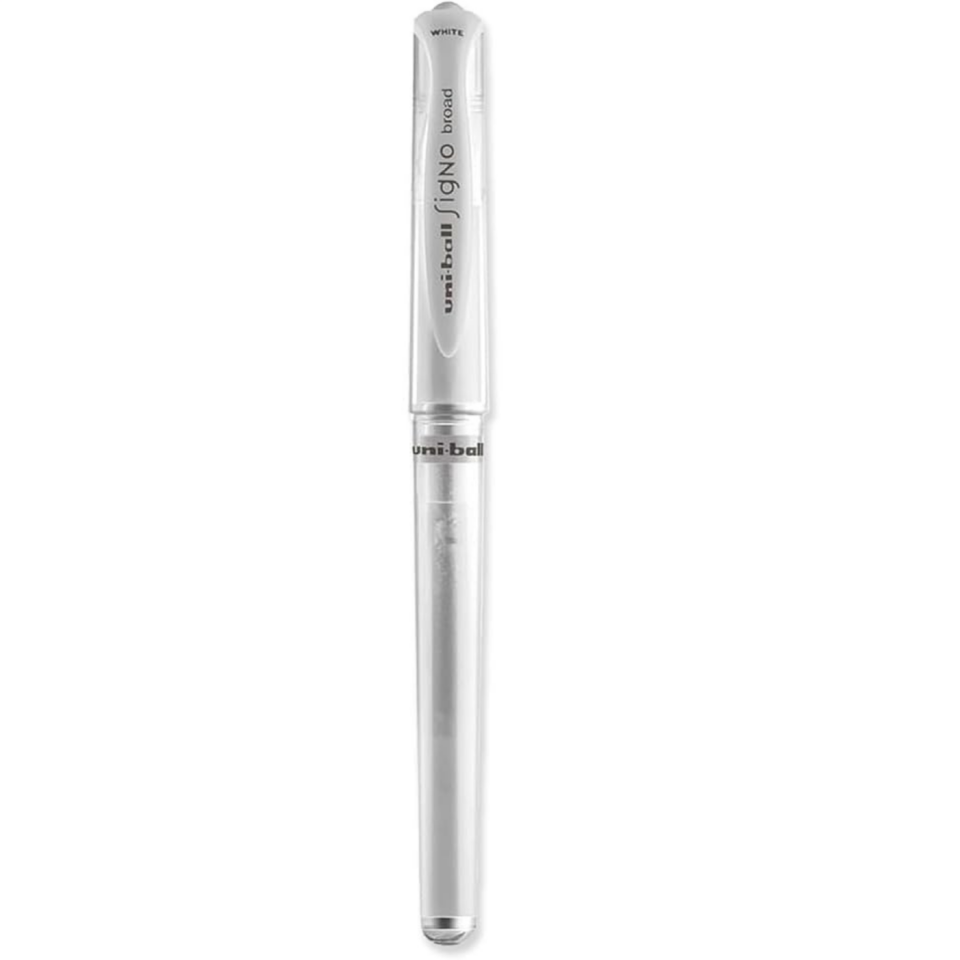 Uni-Ball UM-153 Signo Broad İmza Kalemi 1.0mm Beyaz