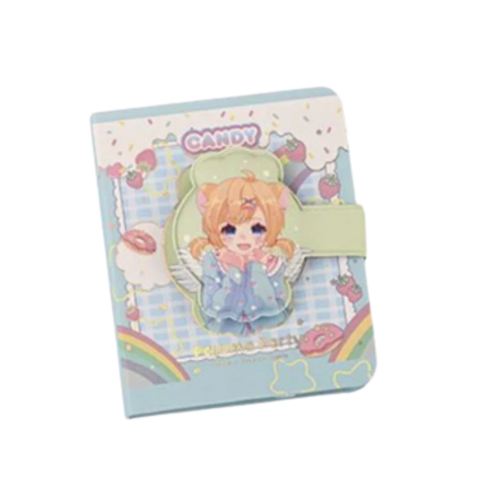 Mikro Mini­10 Minish Candy Girl Squıshy  Mini Not Defter 128 Yaprak