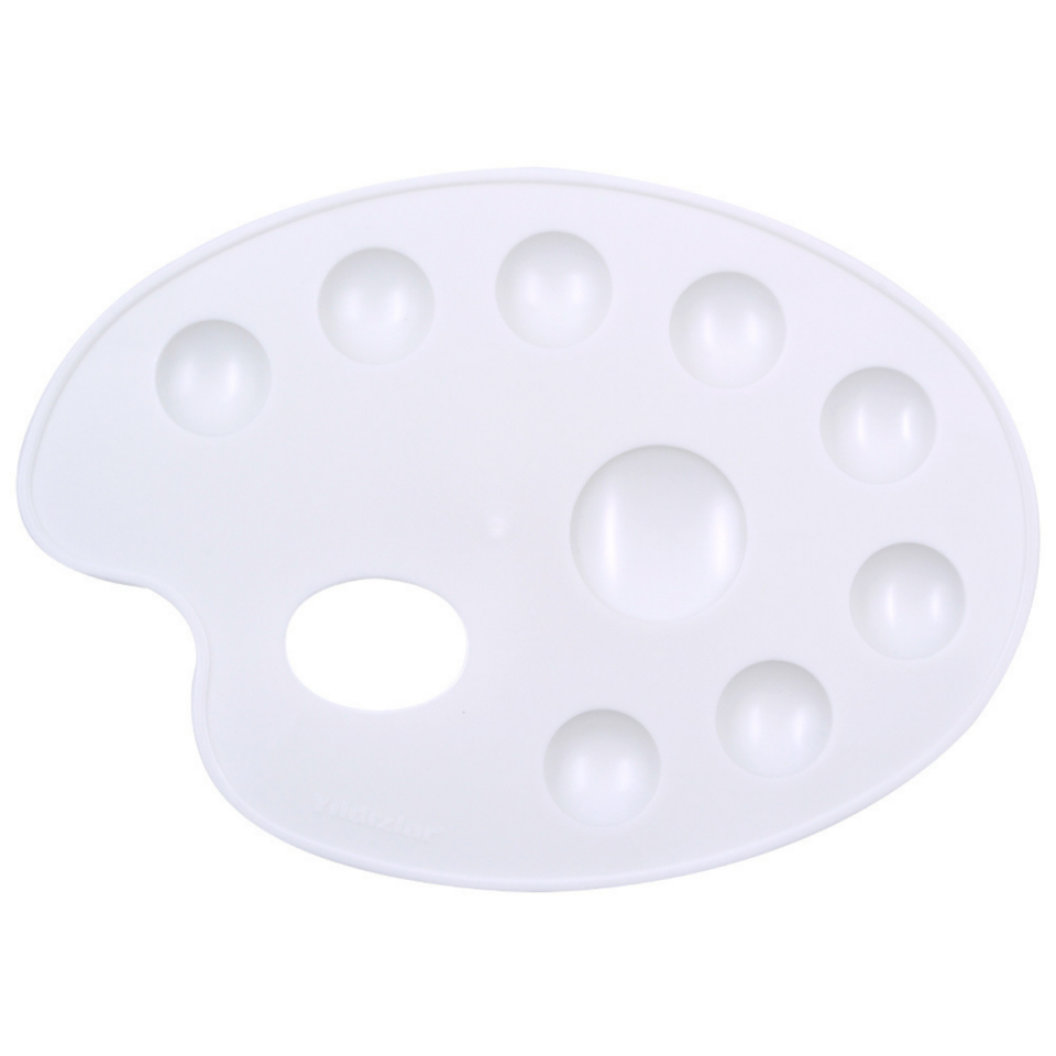 Yıldızlar Kod:138 Büyük Godeli Oval Resim Paleti