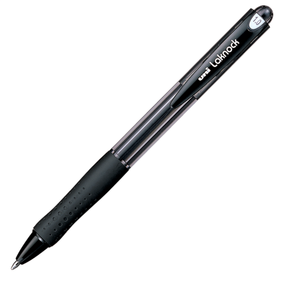 Uni-Ball SN-100 Laknock Tükenmez 1.0mm Siyah