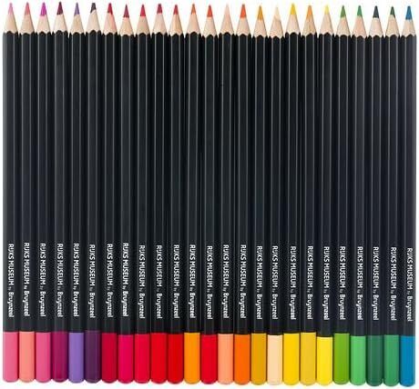 Bruynzeel Aquarelle Boya Kalem Rijksmuseum - Vincent Van Gogh | 24 Renk + Fırça Metal Kutu 63013024