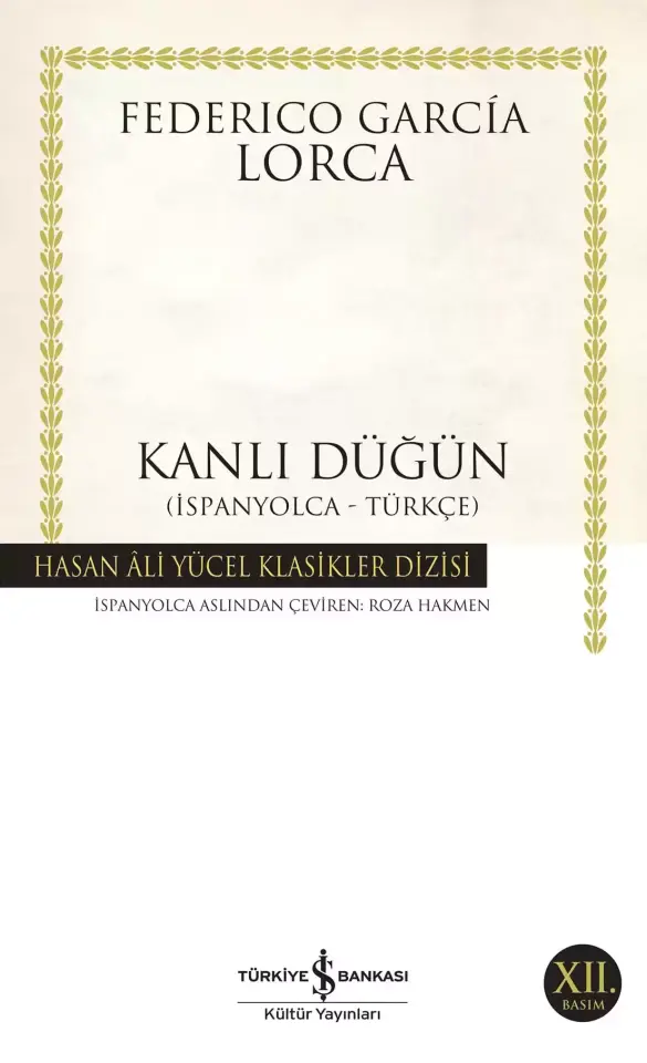 Kanlı Düğün (İspanyolca-Türkçe)