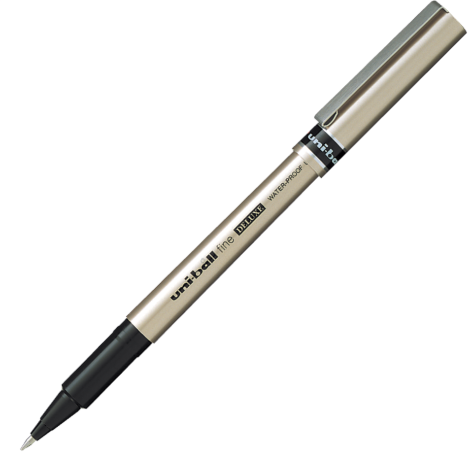 Uni-Ball UB-177 Fine Deluxe Roller Kalem 0.7mm Mavi