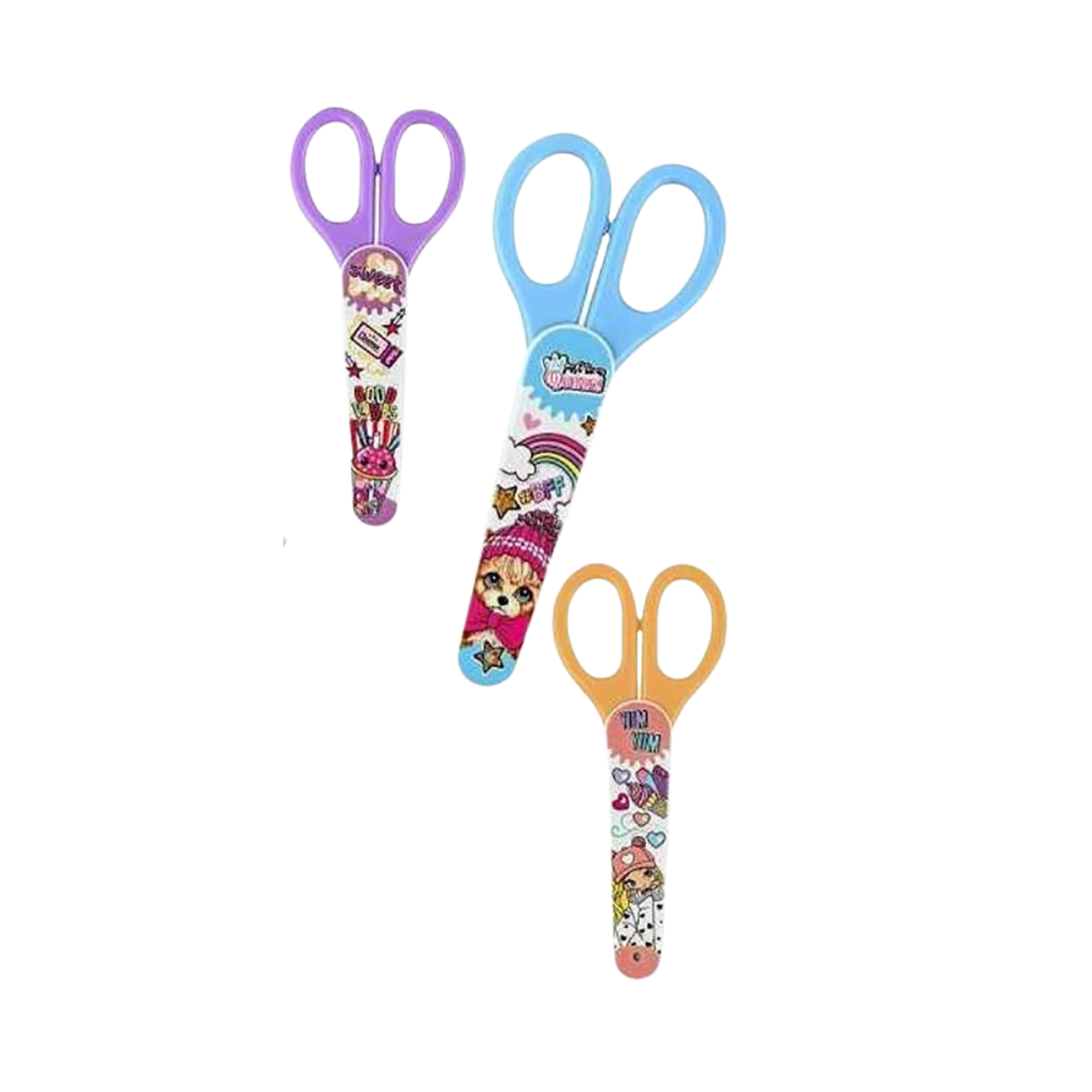 Mikro Ks160 Büyük Kablı Okul Makası Kız Model