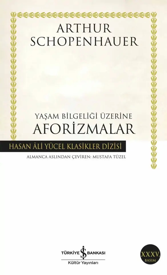 Yaşam Bilgeliği Üzerine Aforizmalar