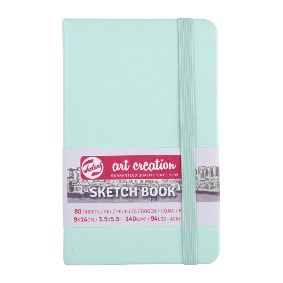 Talens Sanat Eseri Çizim Defteri, Taze Nane Aromalı 9x14cm 140gr 80Yp