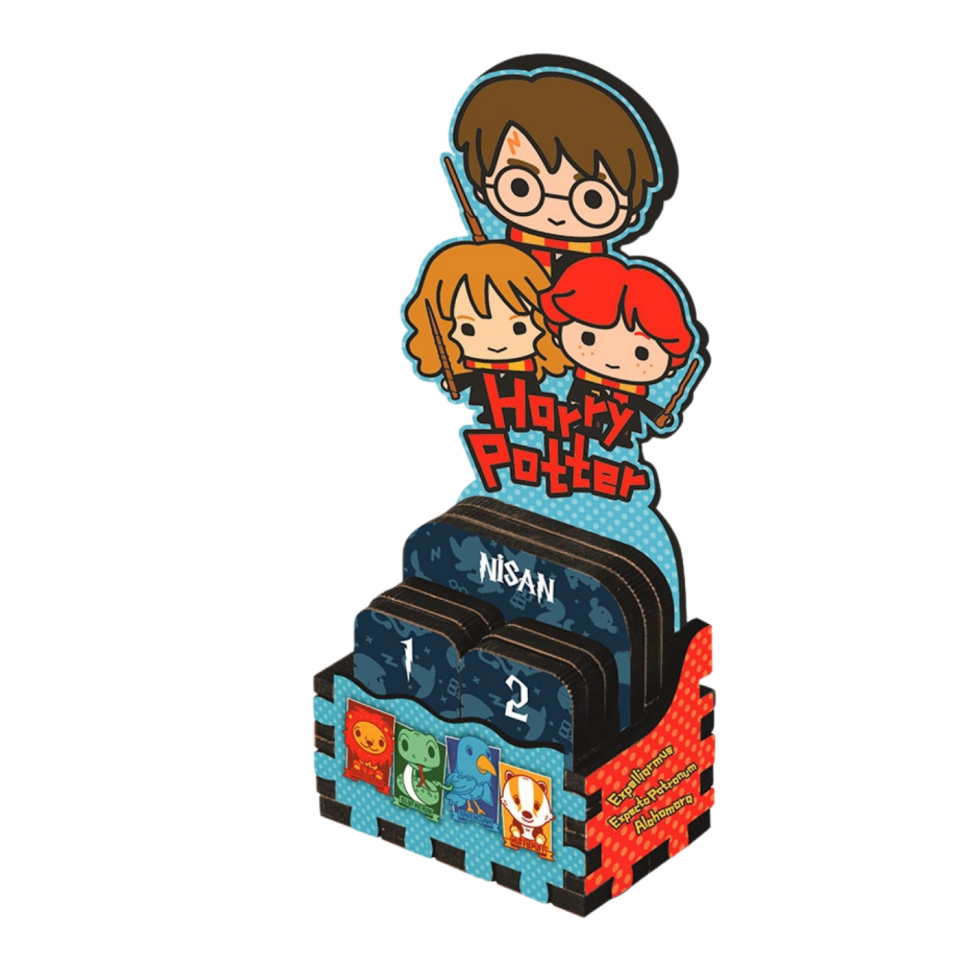 Harry Potter Sonsuz Biblo Mdf Takvim 2221014-04