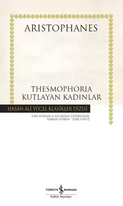 Thesmophoria  Kutlayan Kadınlar - Ciltli