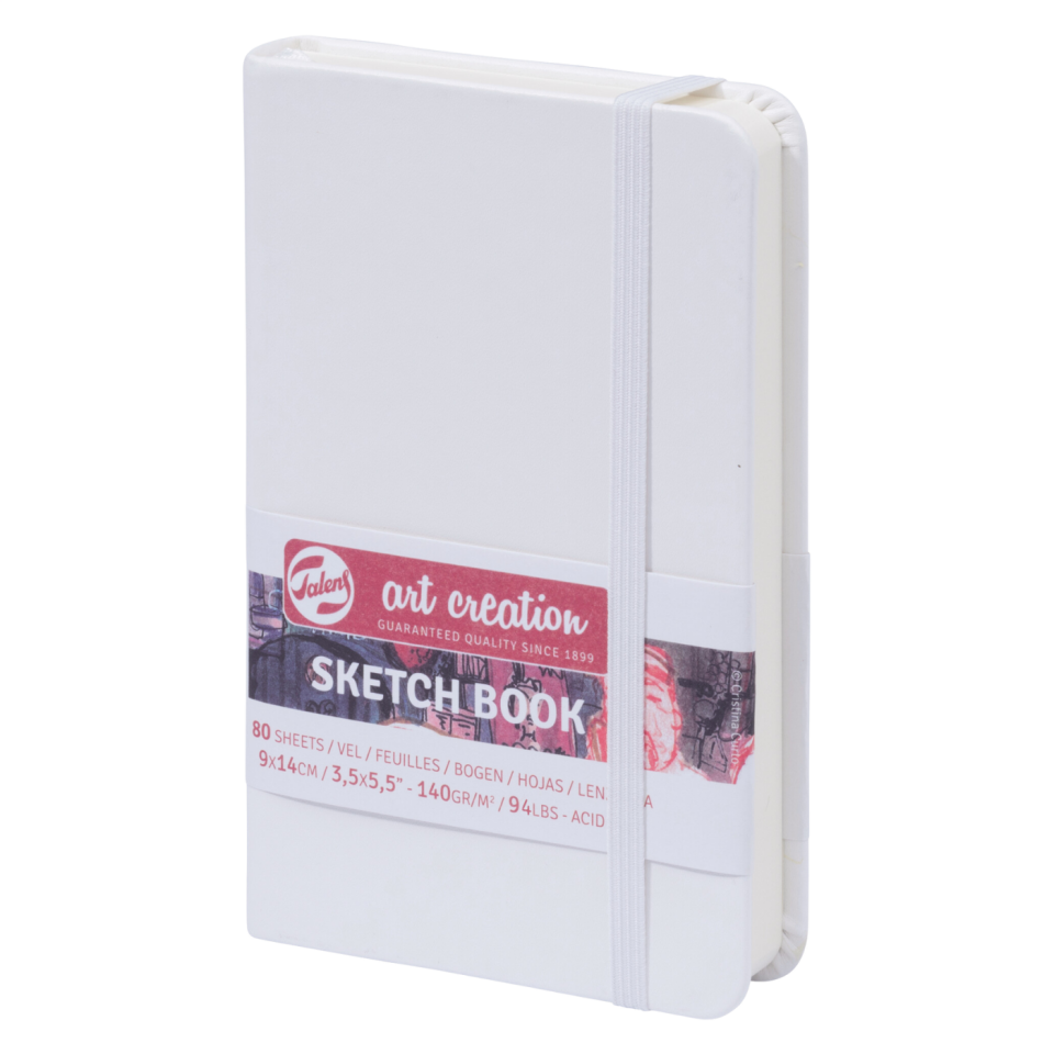 Talens Sanat Eseri Çizim Defteri Beyaz 9x14cm 140gr 80Yp