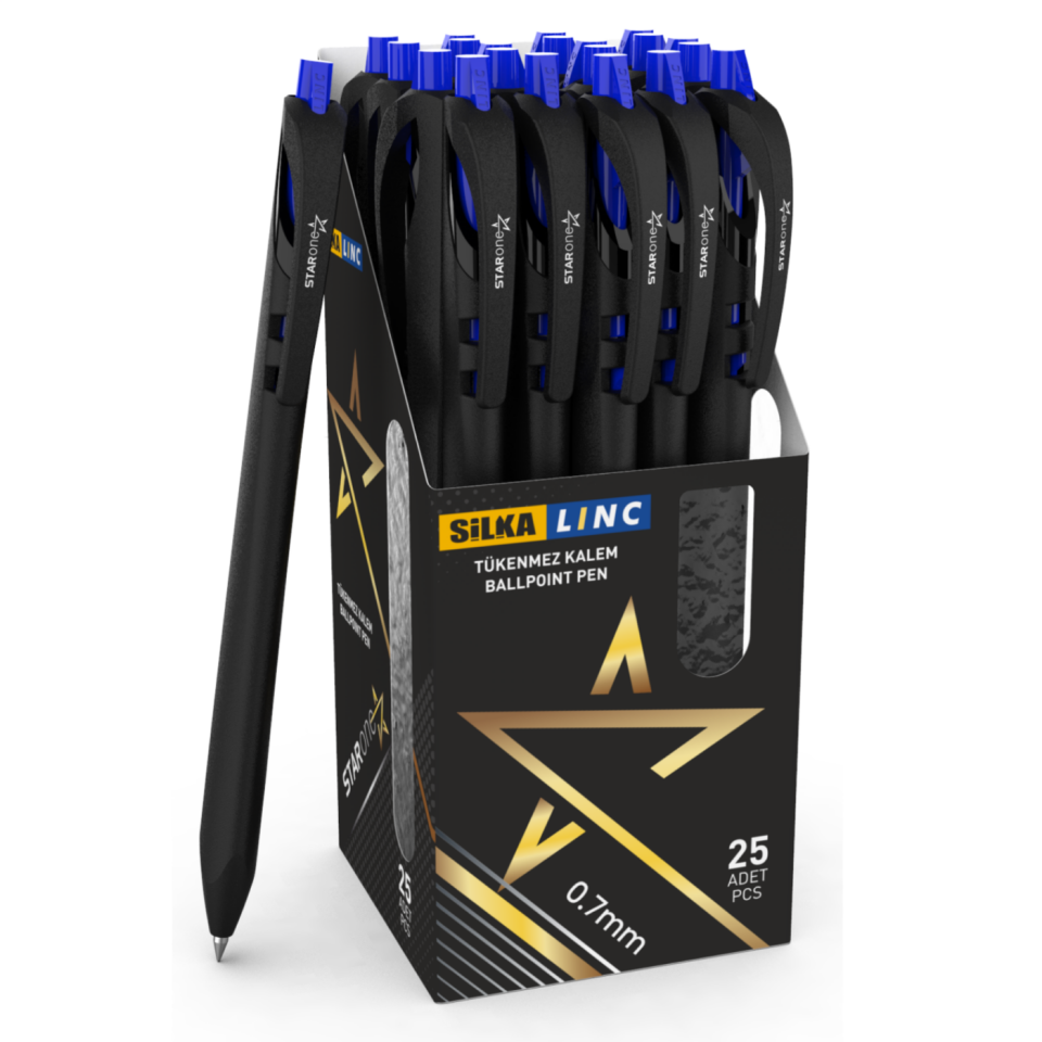 Linc Starone 451 Tükenmez Kalem Mavi 0.7mm