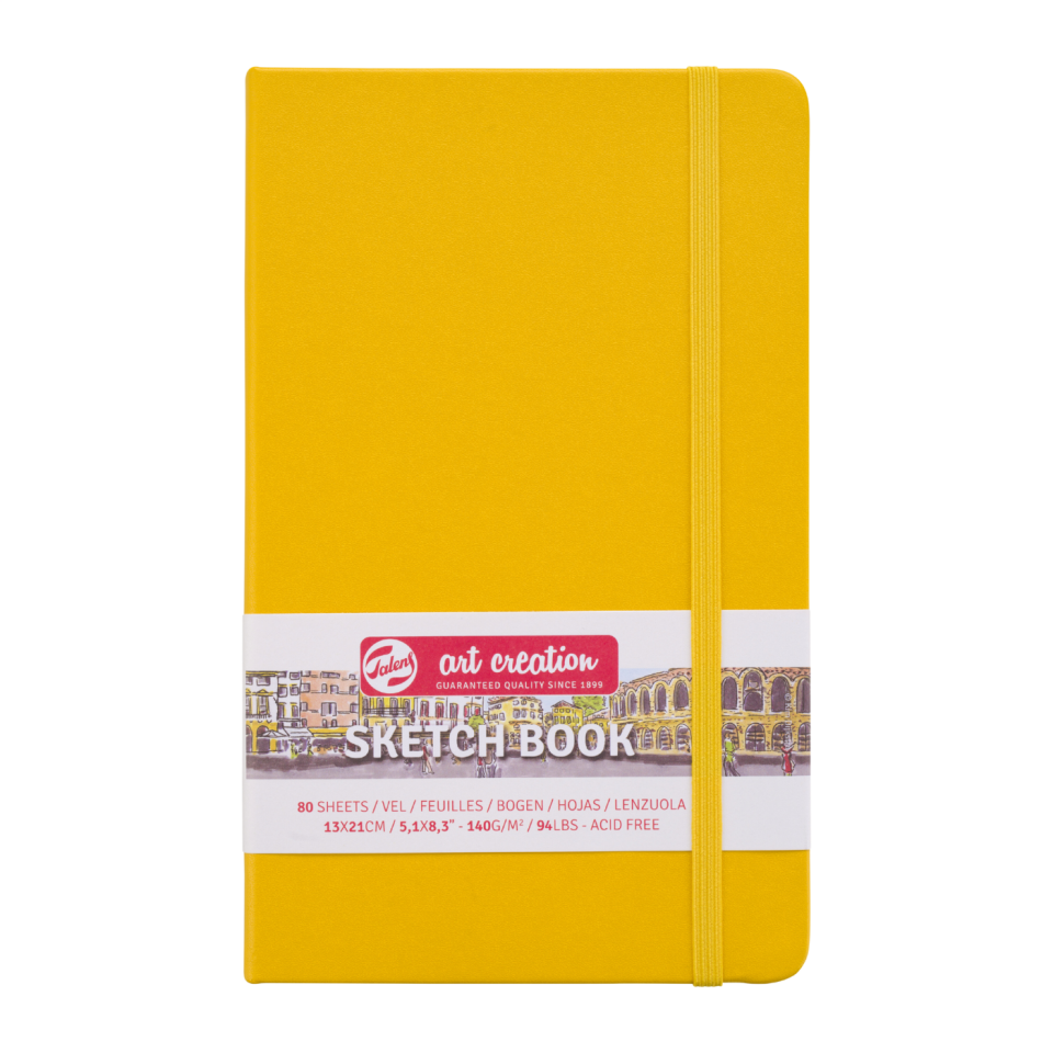 Talens Sanat Eseri Çizim Defteri Altın Sarısı 13x21cm 140gr 80yp