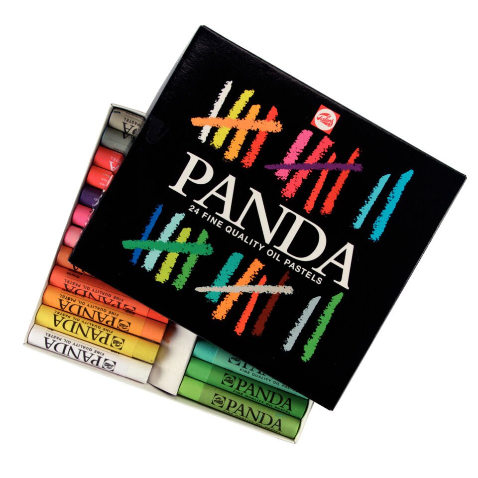 Talens Panda Yağlı Pastel Boya 24'lü