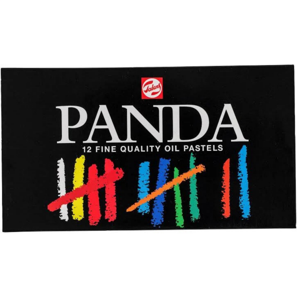 Talens Panda Yağlı Pastel Boya 12'li