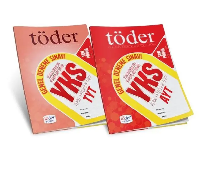 Töder Yayınları Türkiye Geneli YKS Deneme Sınavı - 4
