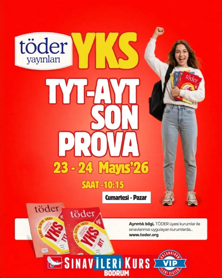 Töder Yayınları Türkiye Geneli YKS Deneme Sınavı - 4