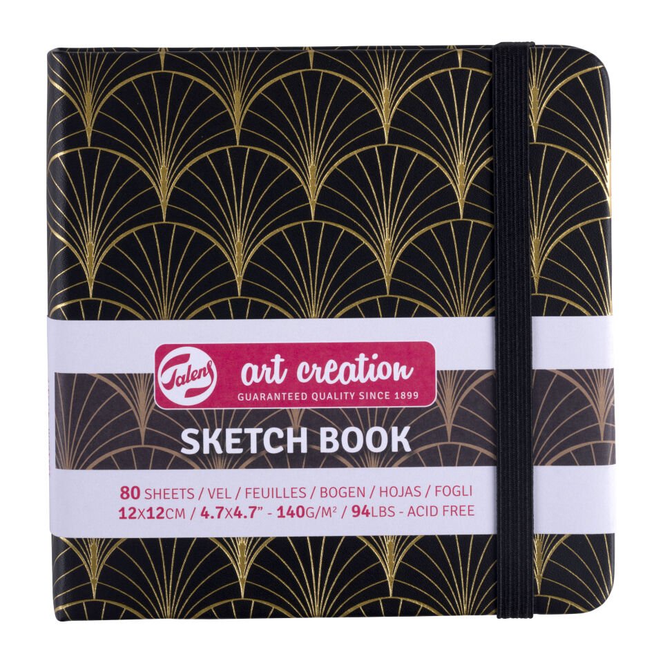 Talens Sanat Eseri Çizim Defteri Art Deco 12x12cm 140gr 80Yp