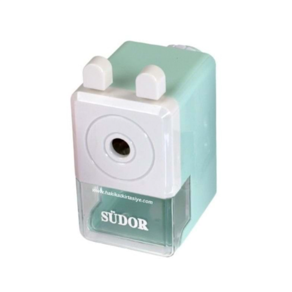 Südor 181219 Masaüstü Mini Kalemtıraş Pembe