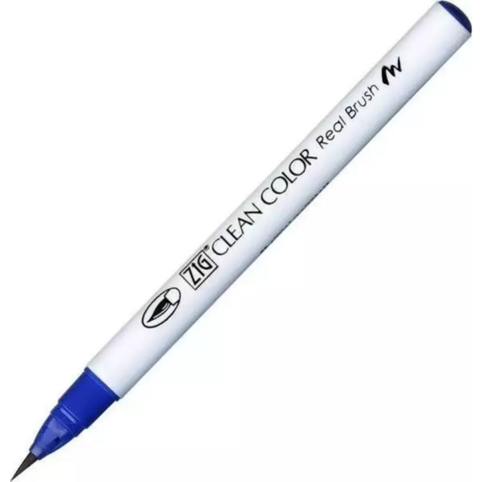 ZIG Clean Color Real Brush RB-6000AT 030 Blue Fırça Uçlu Kalem