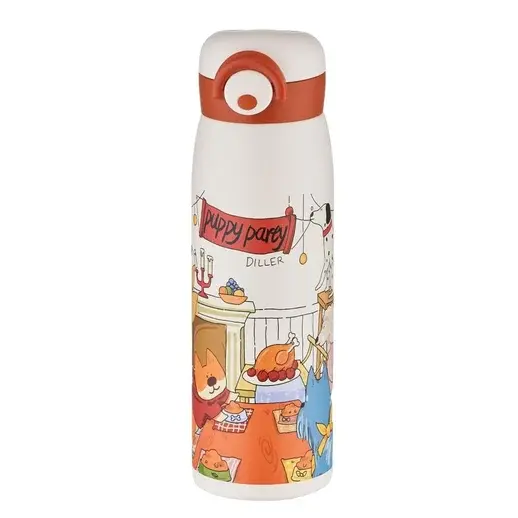 DILLER 9214 Pazlanmaz Çelik Termos 480ml