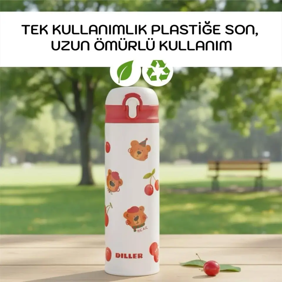 Diller Paslanmaz Çelik Termos  480 ml 9228