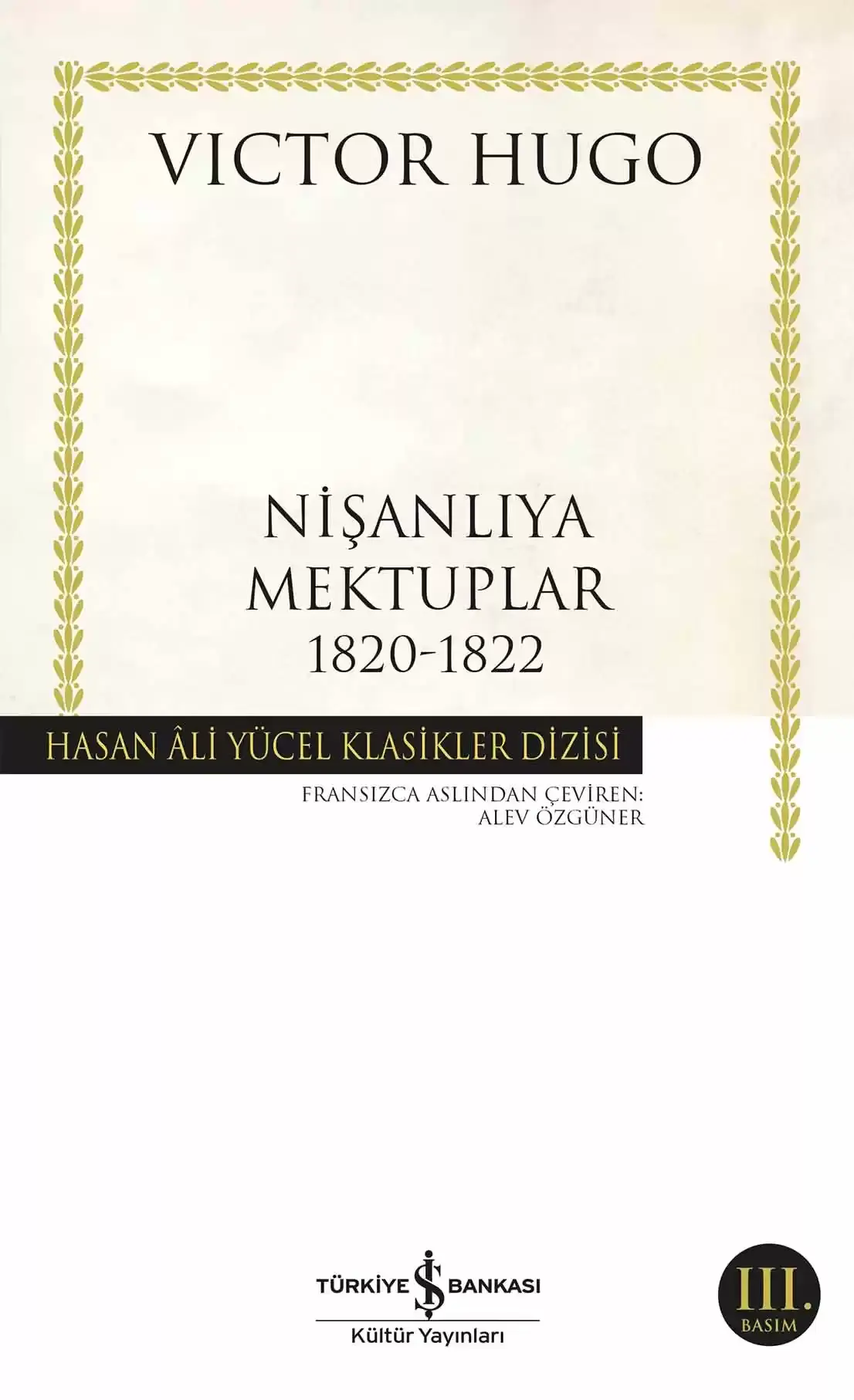 Nişanlıya Mektuplar 1820-1822
