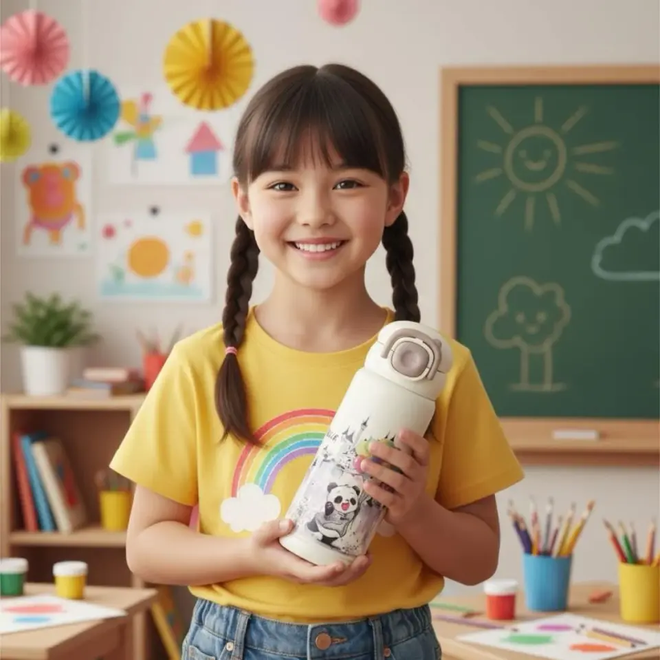 Diller Paslanmaz Çelik Matara 600 ml 9252