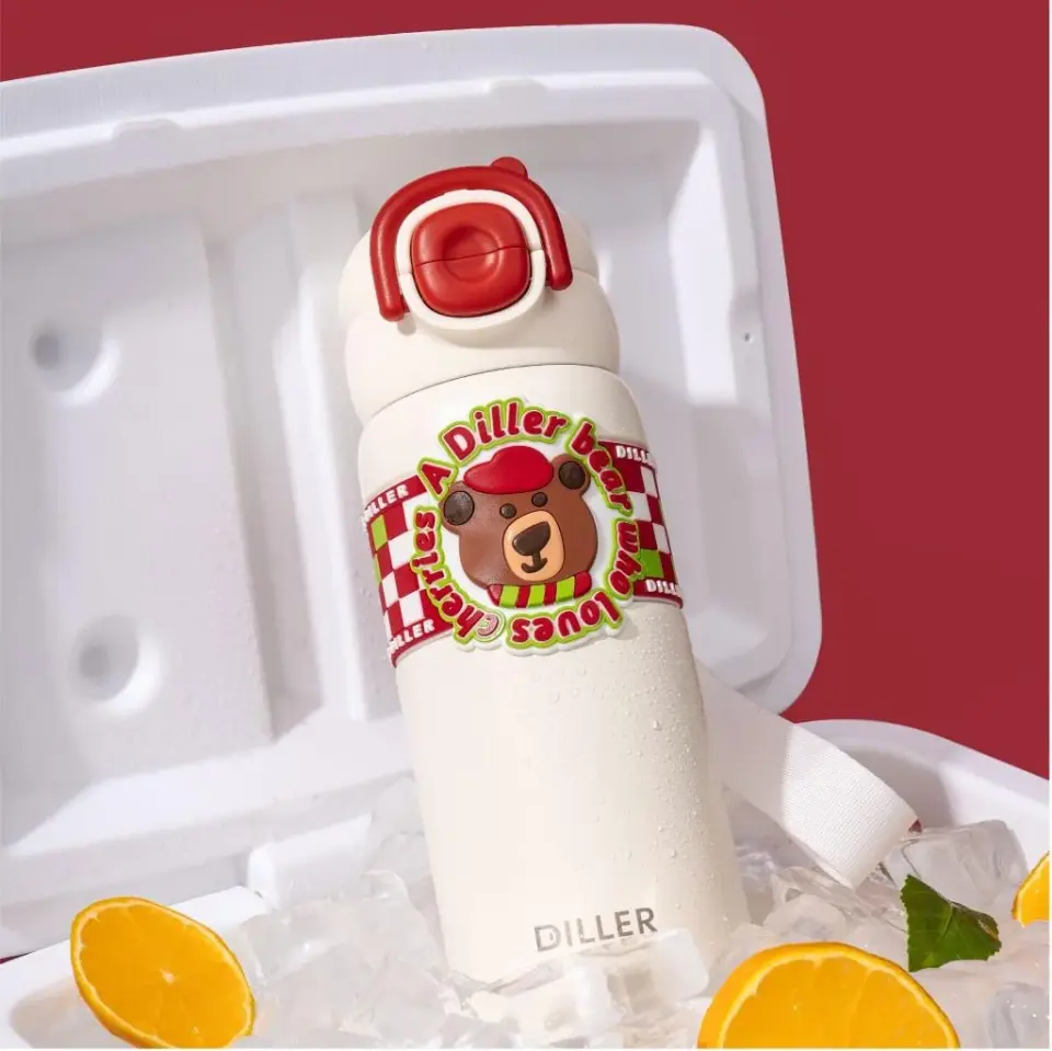 DILLER 9238 Paslanmaz Çelik Termos 600ml