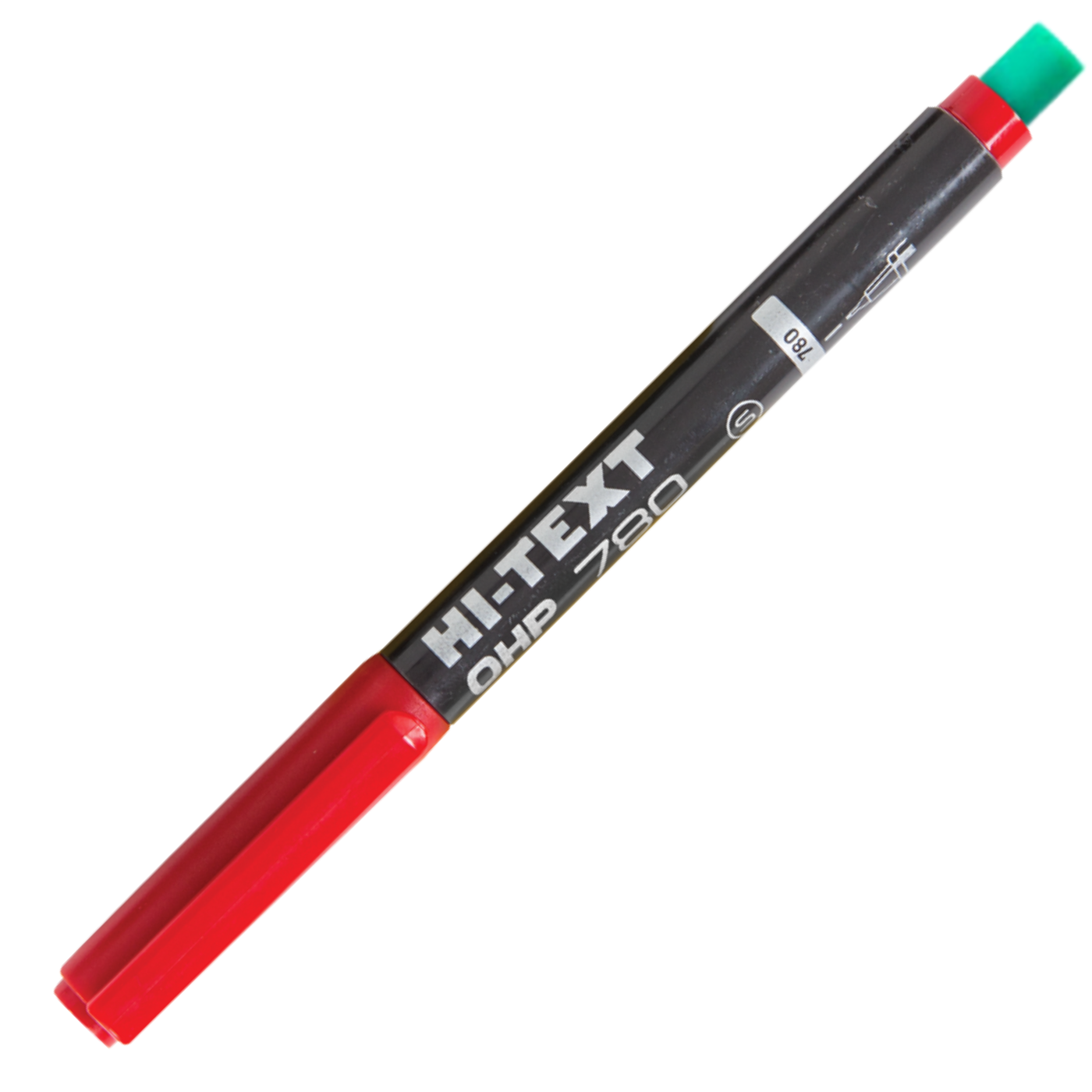 Hi-Text 780SK Asetat Kalemi (S) Kırmızı