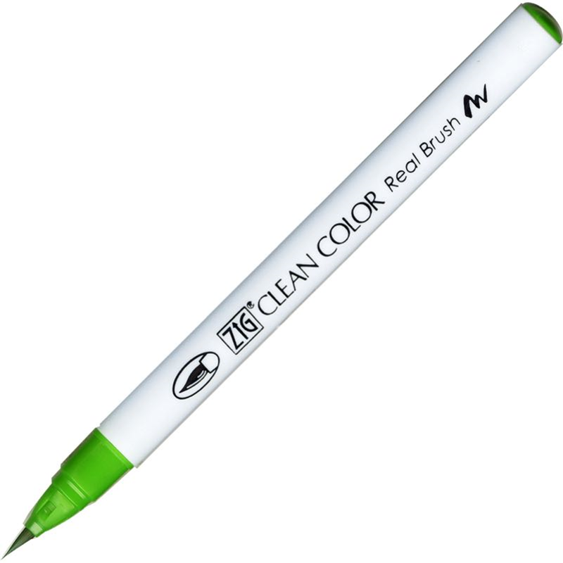 ZIG Clean Color Real Brush RB-6000AT 047 May Green Fırça Uçlu Kalem