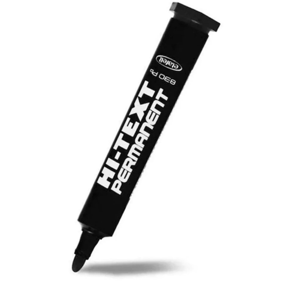Hi-Text Marker Yuvarlak Uç Siyah