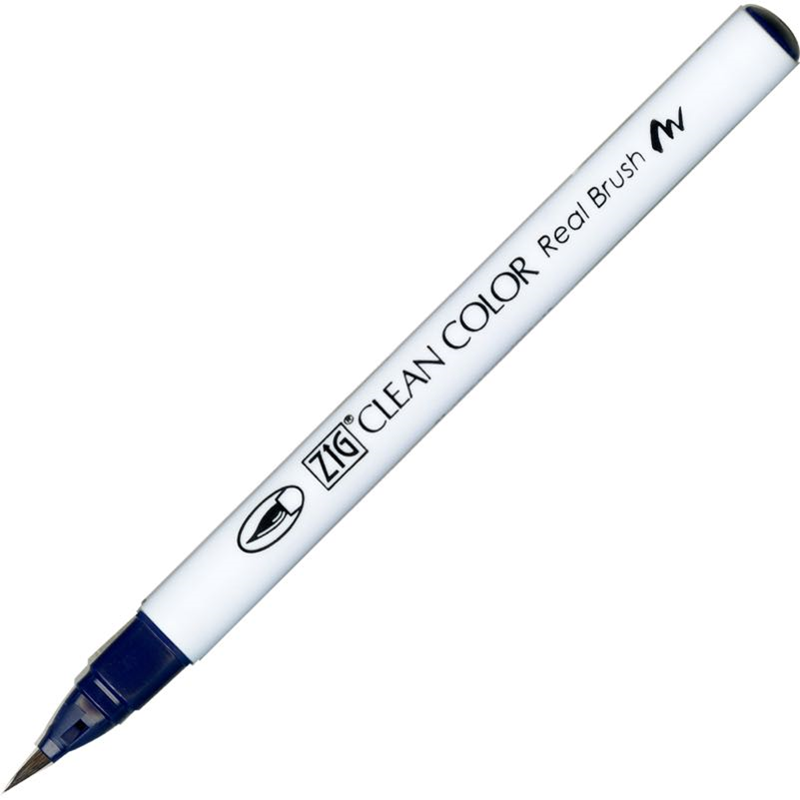 ZIG Clean Color Real Brush RB-6000AT 035 Deep Blue Fırça Uçlu Kalem