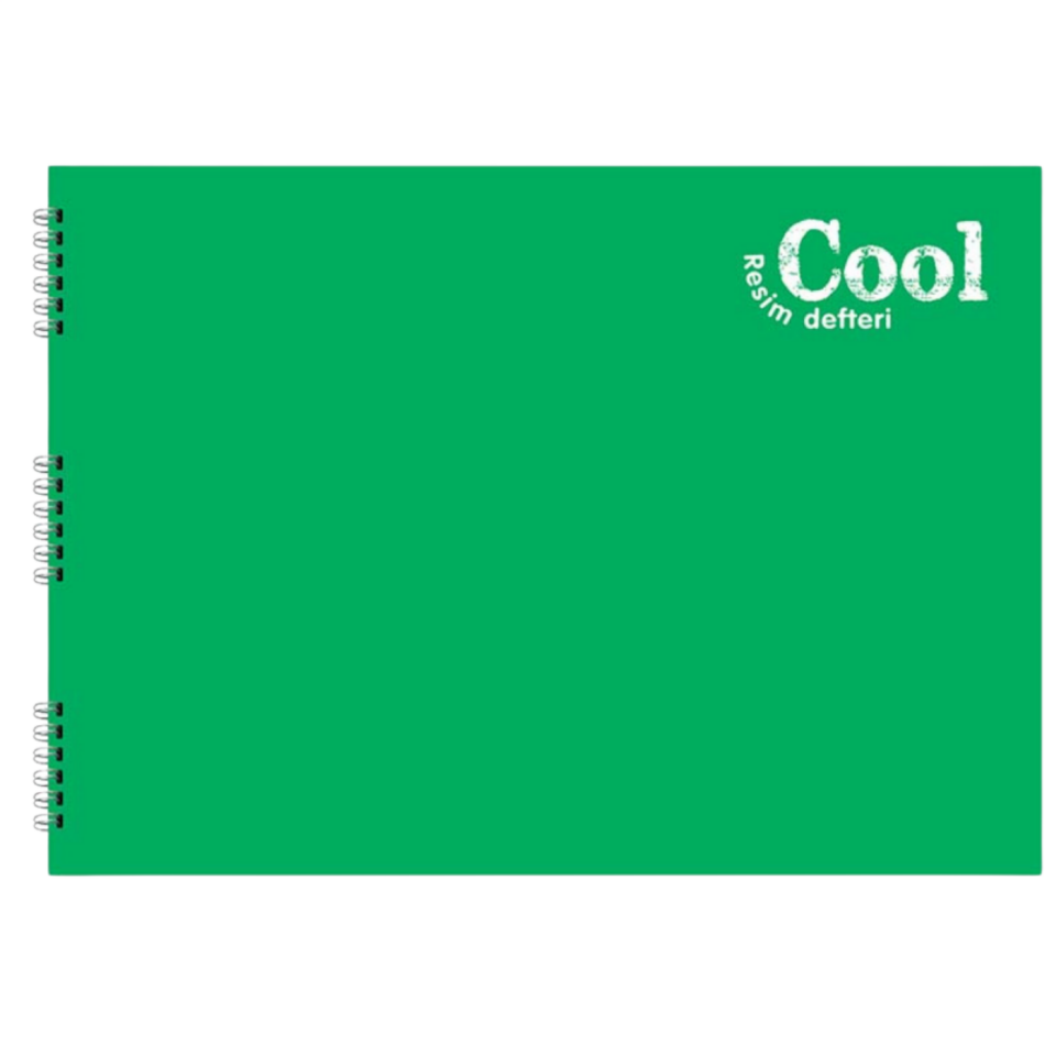 Keskın 306010-99 25X35 16Yaprak Cool Pp Kpk Dks Resim Defteri Pembe