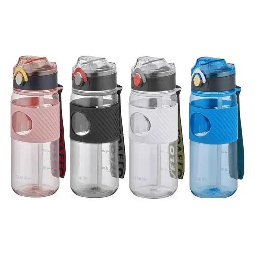 Vagonlife 600 Ml Silikon Gövde Su Matarası 2236 Pembe