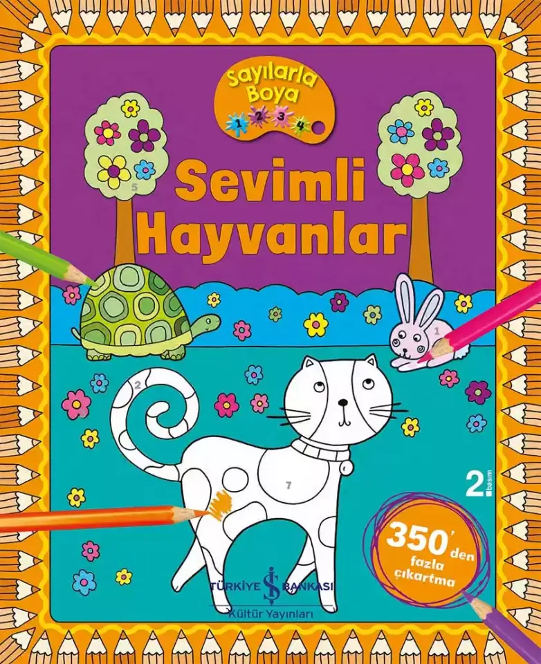 Sevimli Hayvanlar – Sayılarla Boya