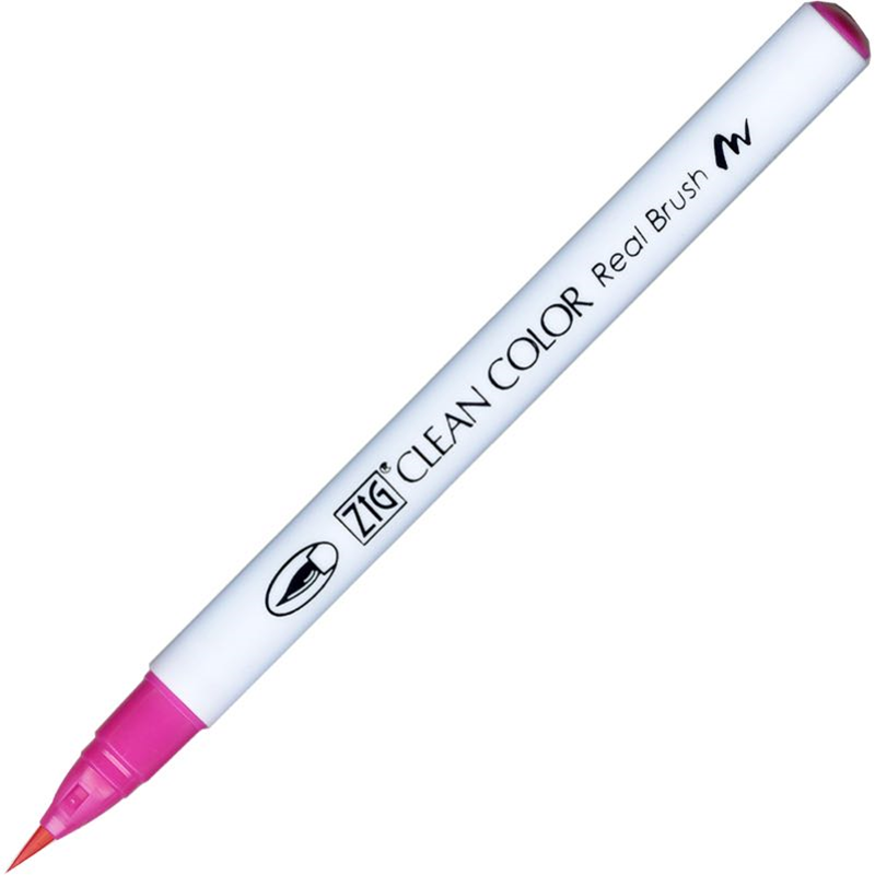ZIG Clean Color Real Brush RB-6000AT 025 Pink Fırça Uçlu Kalem