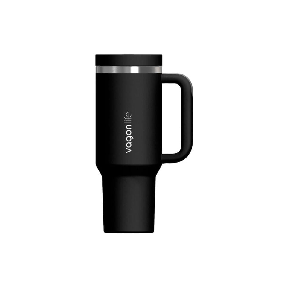 Vagonlife 1103 Çelik Termos 1200ml Siyah