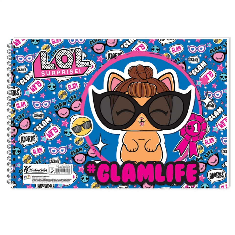 Keskın 300115-93 17X25 15Yp L.O.L Resım Defterı