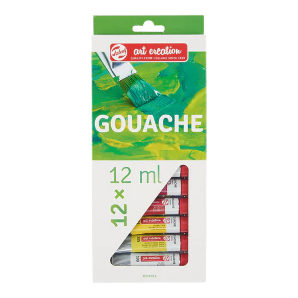 Talens Sanat Eseri Guaj Seti 12x12ml