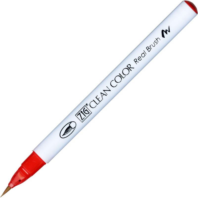 ZIG Clean Color Real Brush RB-6000AT 022 Carmine Fırça Uçlu Kalem