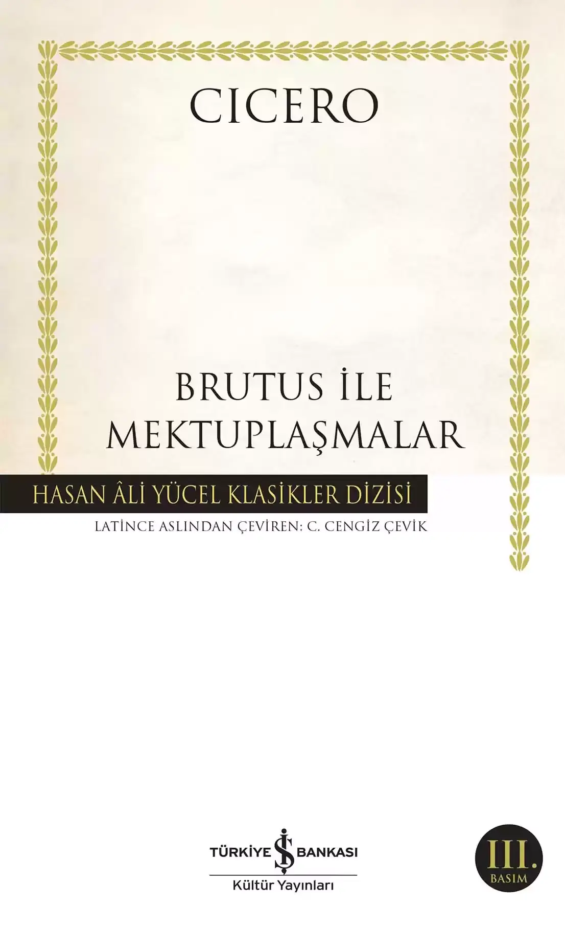 Brutus ile Mektuplaşmalar
