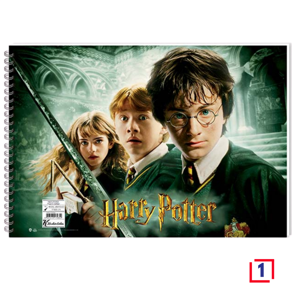 Keskin Color 300115-07 17X25 15 Yaprak Hary Potter Resim Defteri