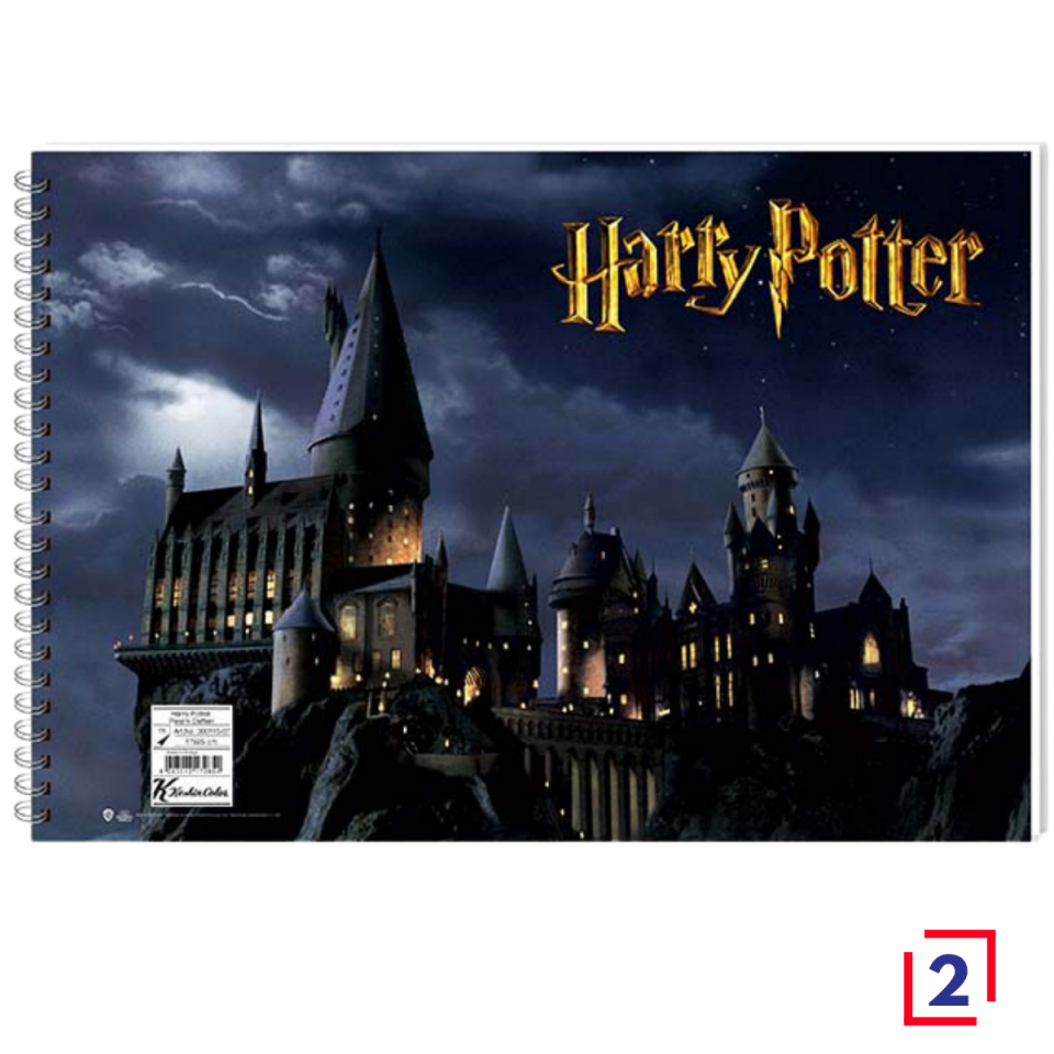 Keskin Color 300115-07 17X25 15 Yaprak Hary Potter Resim Defteri