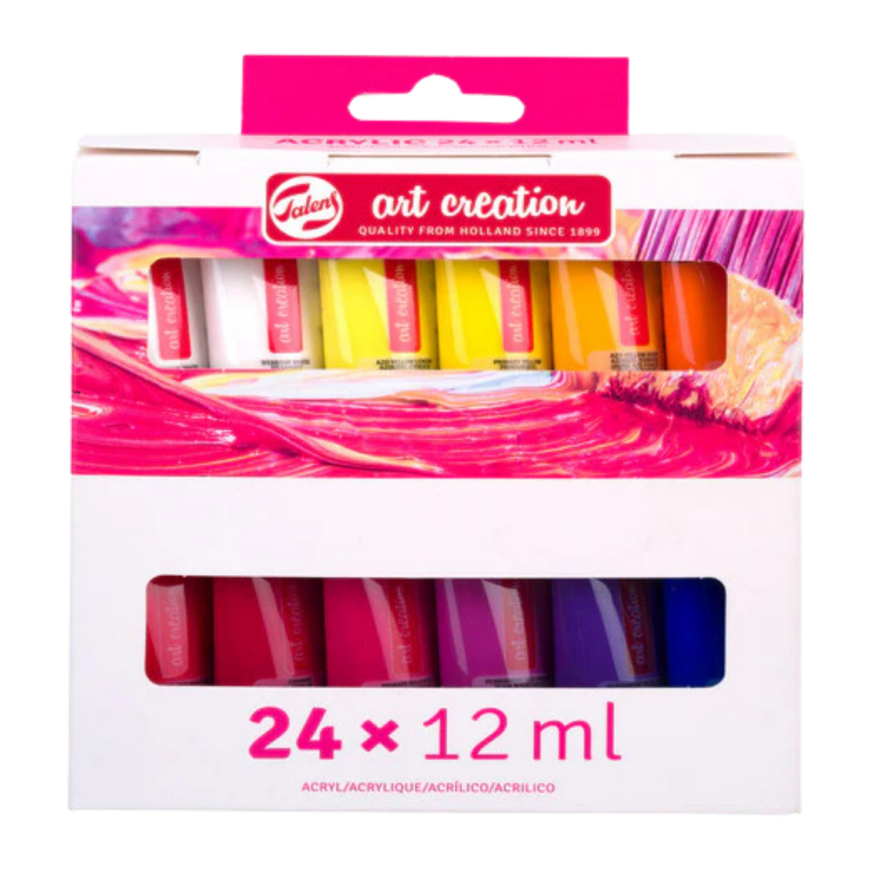 Talens Art Creation Akrilik Boya Seti 24x12ml (Plastik Tüp) Yeni