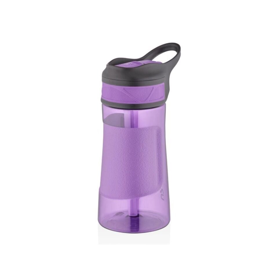 Uzspace 9001-06 Pipetli Trıtan Matara 530ml Mor