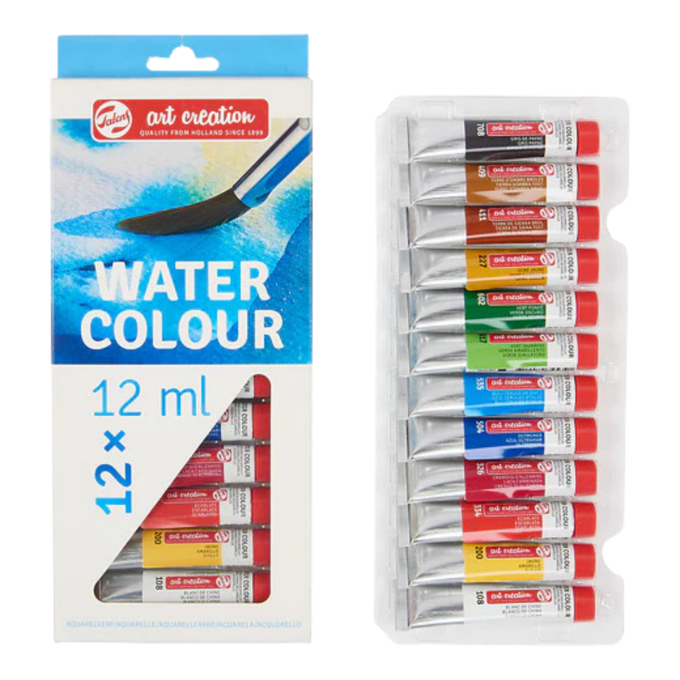 Talens Sanat Eseri Suluboya Seti 12x12 ml