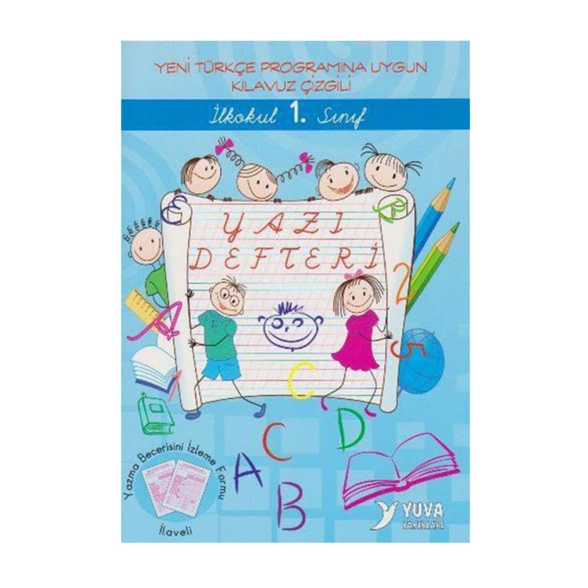 Yuva / 1.Sınıf Yazı Defterı Standart Cızgılı( Buyuk Boy. Anetıl .32 Sayfa )