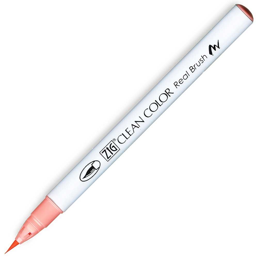 ZIG Clean Color Real Brush Flamingo Pink Fırça Uçlu Kalem - RB-6000AT 222