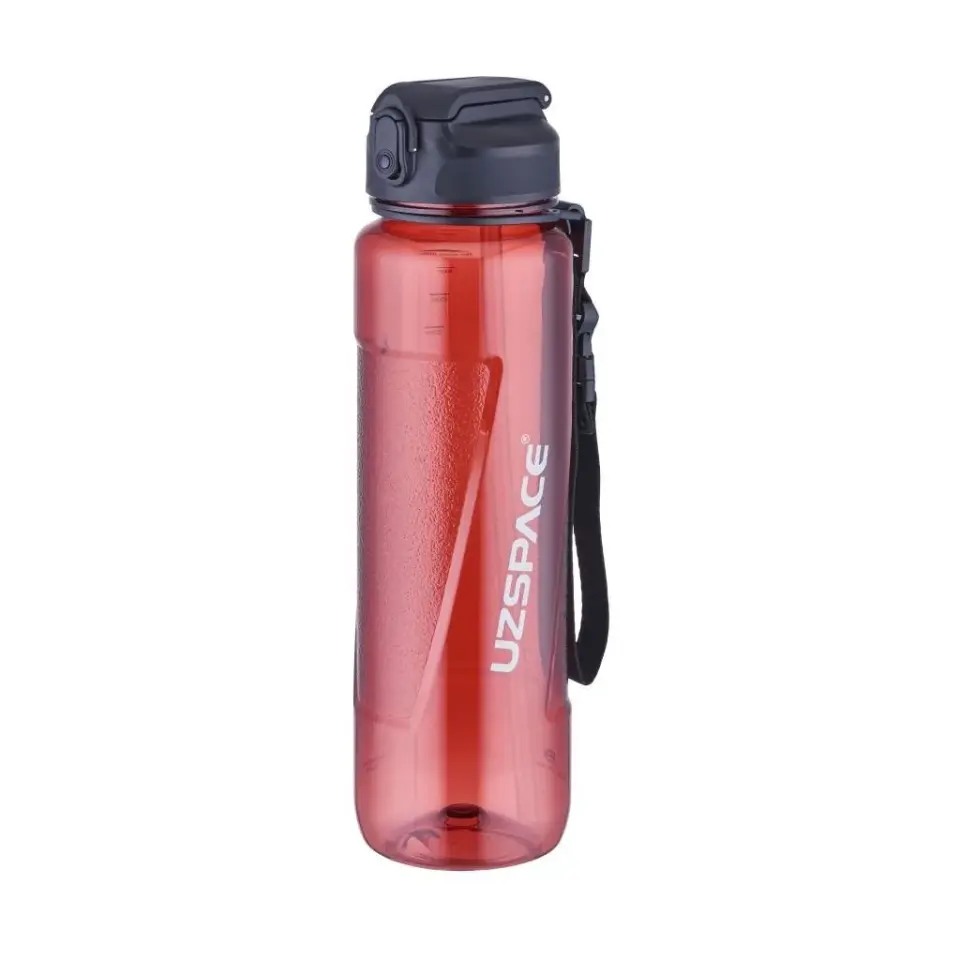 Uzspace Pipetli Trıtan Matara 1000ml Kırmızı