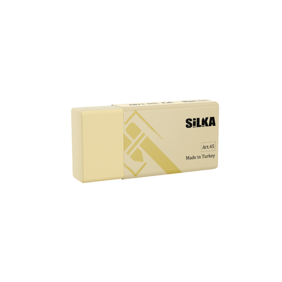 Silka 45-20 Pastel Büyük Boy Silgi Sarı