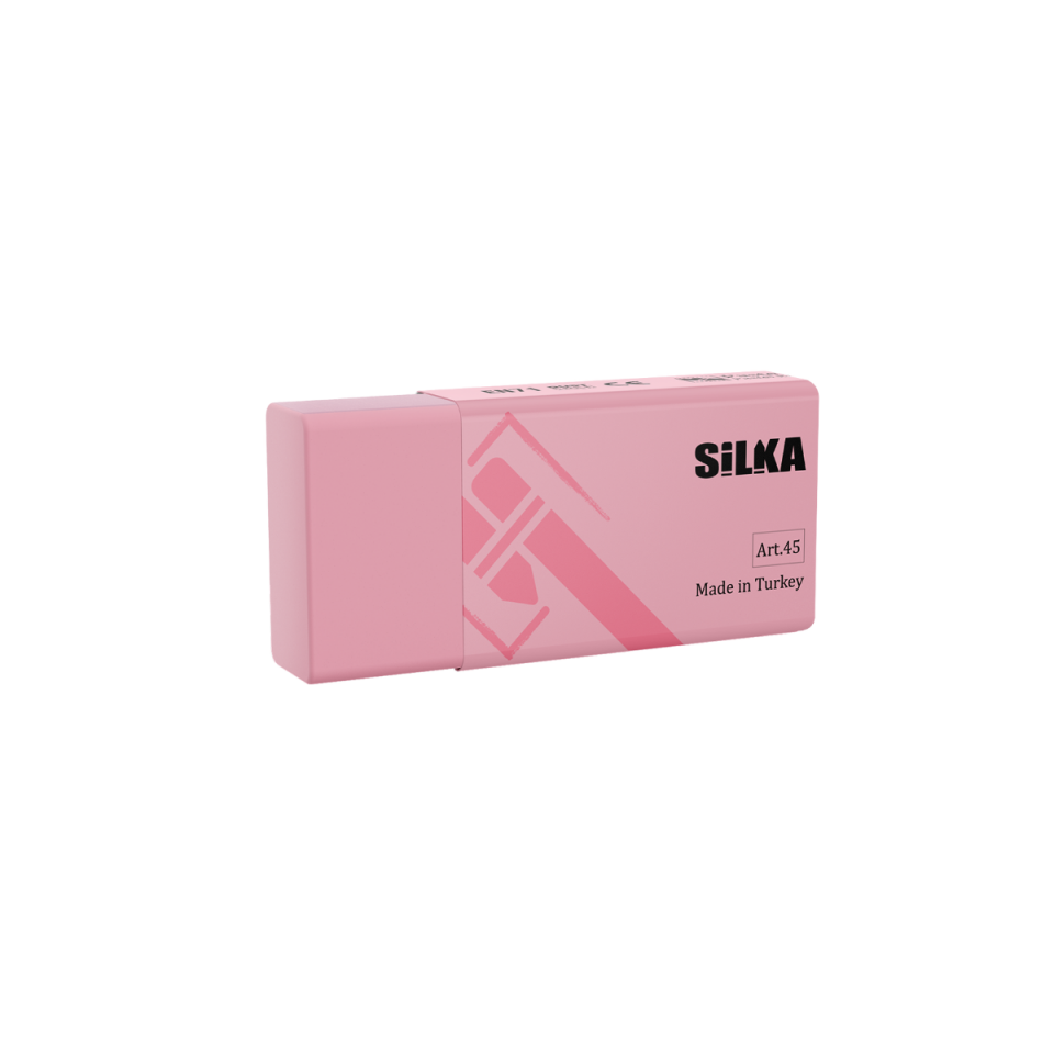 Silka 45-20 Pastel Büyük Boy Silgi Pembe